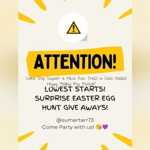 🚨🐰 Easter Egg Game- Surprise Give Aways! Lowest Prices! UNLISTED INVENTORY!🛍